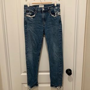 Agolde Toni straight ankle jeans